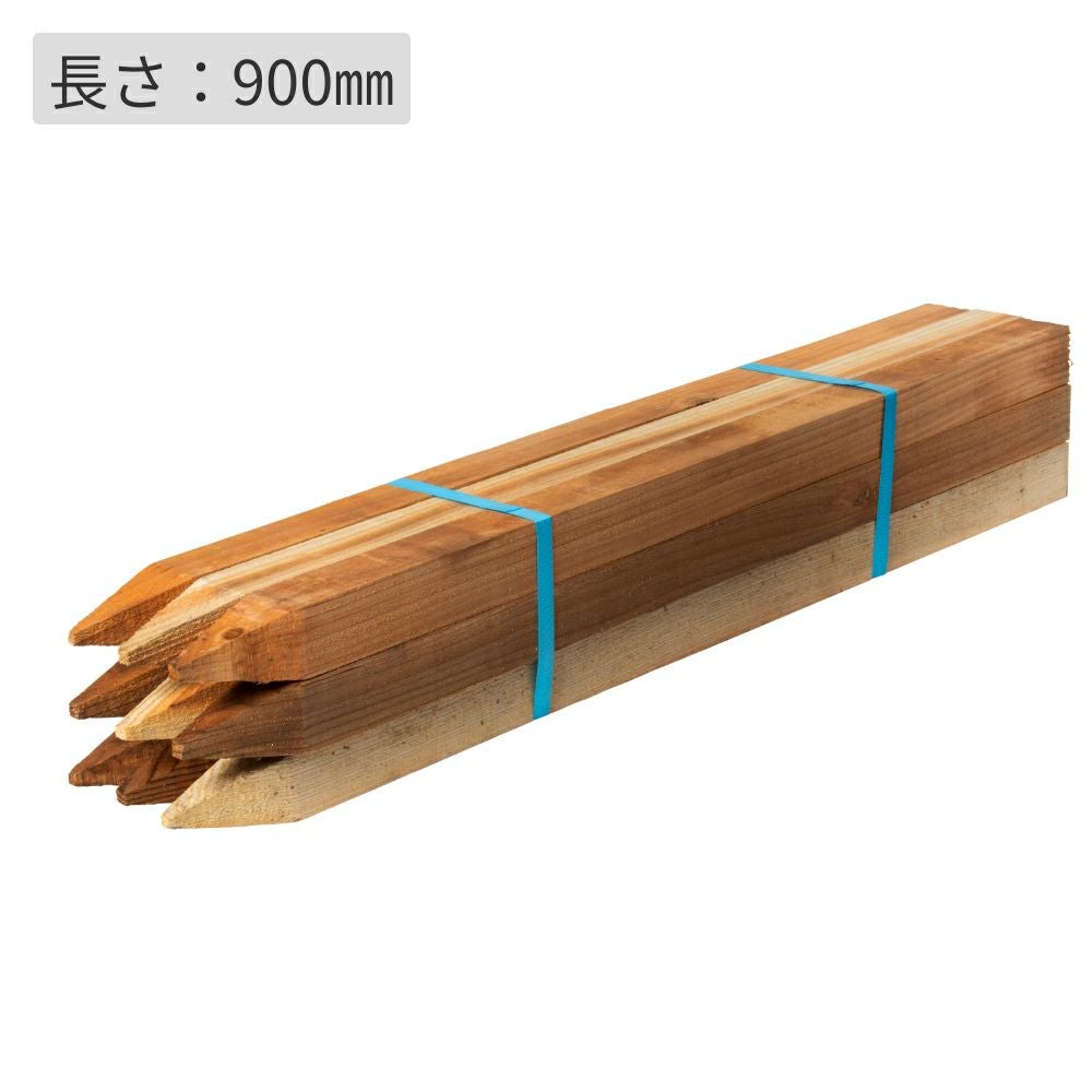 測量木杭45㎜角 45×45×900 9本入｜ウッドデッキ材・フェンスの通販